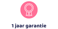 1 jaar garantie